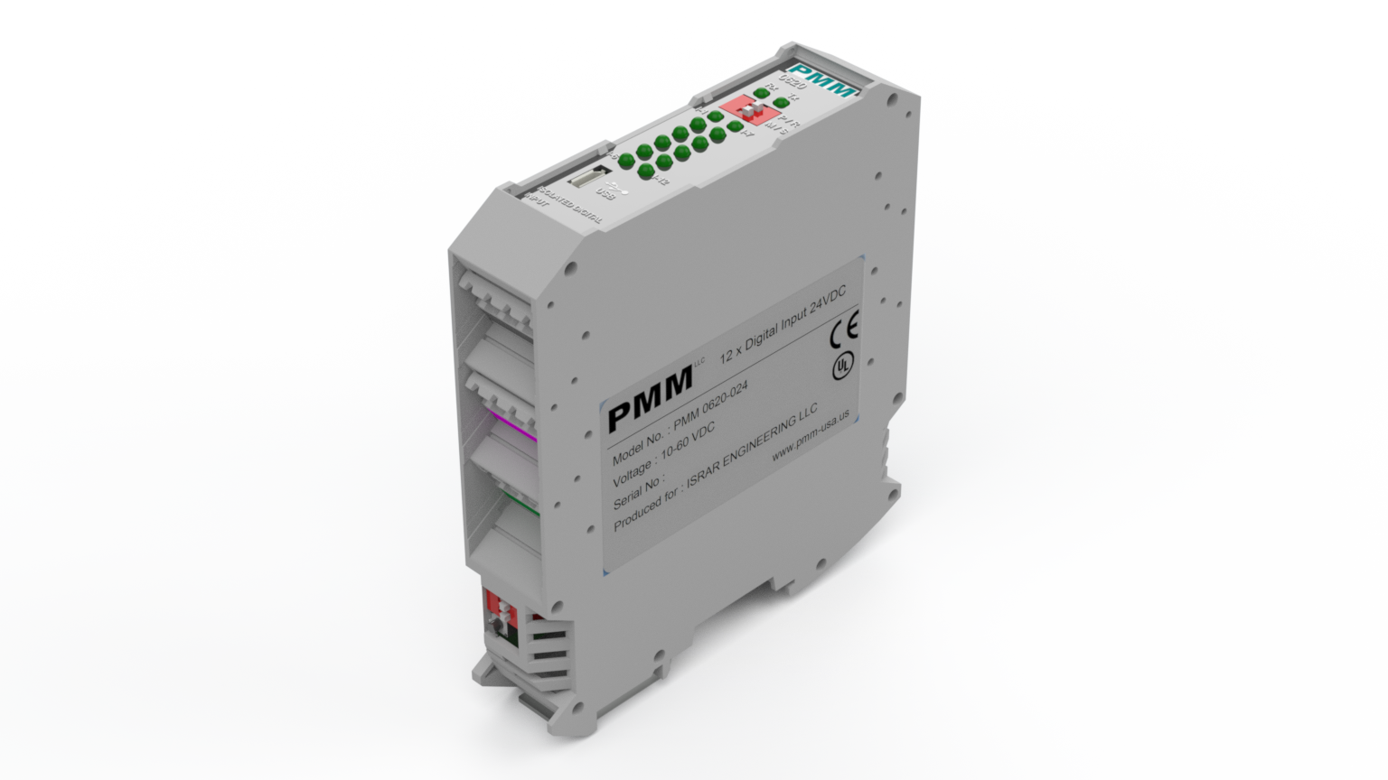 PMM0620-016 - 16 x Digital Input 24VDC