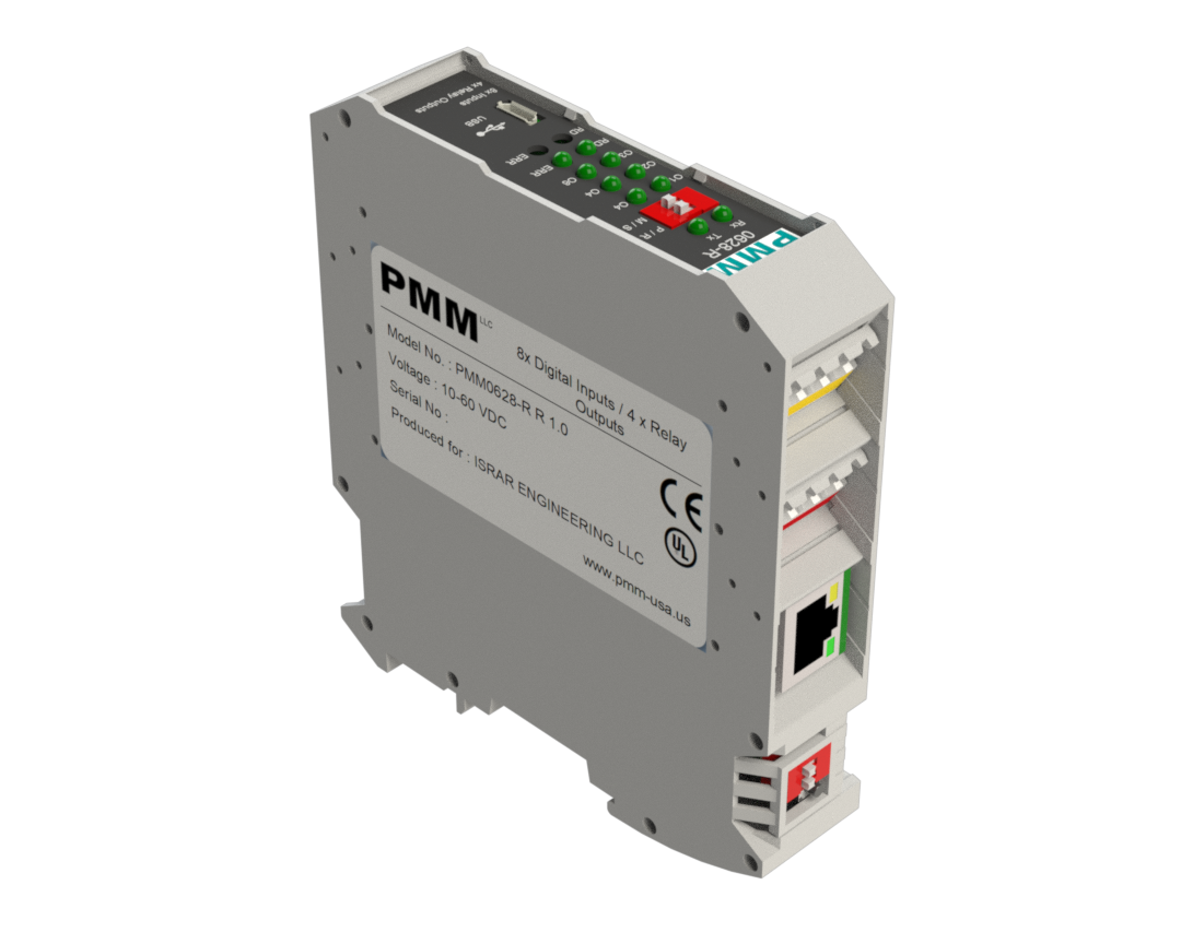 PMM0628XR - 12 x Isolated Digital Inputs / 6 x Isolated Relay Digital Outputs (Normally Open)