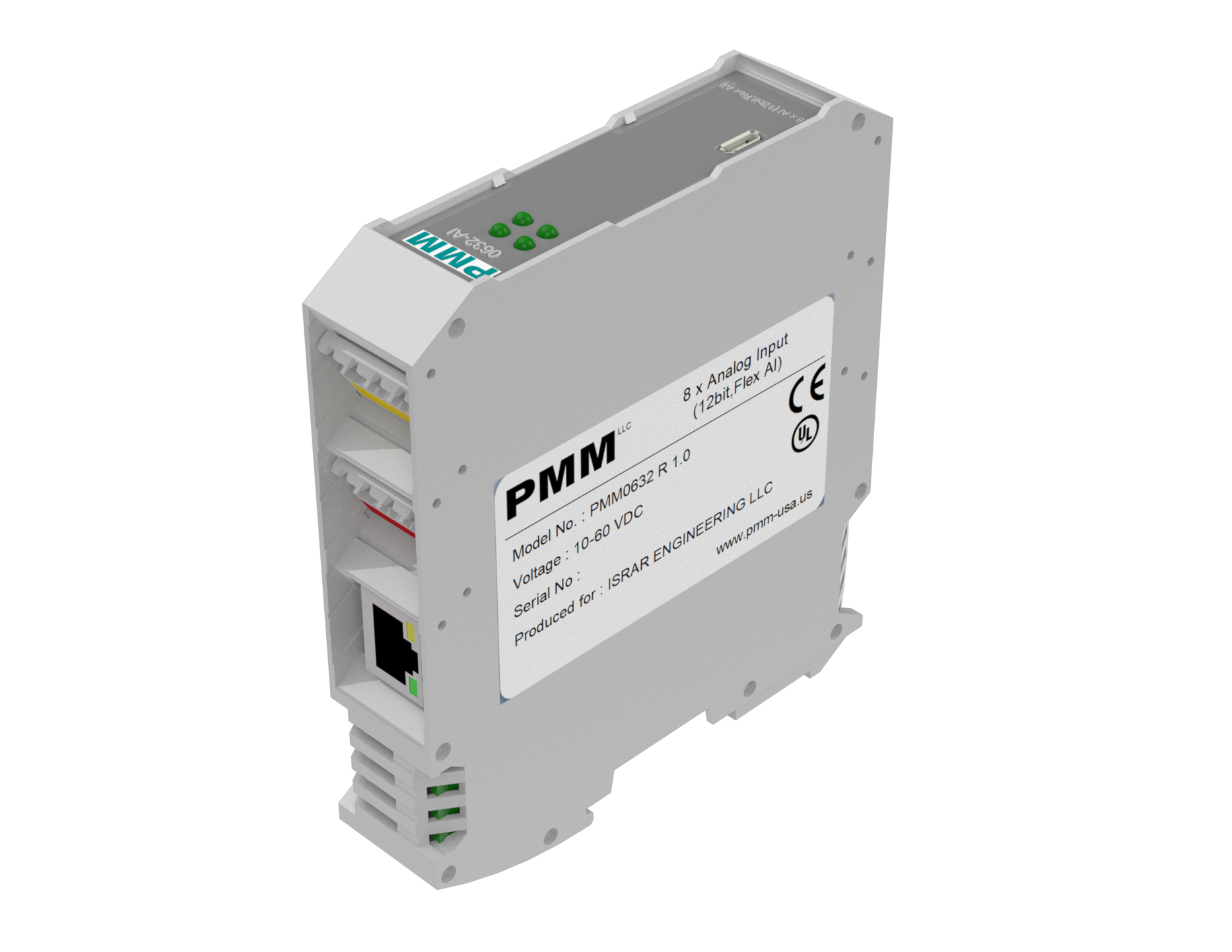 PMM0632-064 - 8DI 4DO 2AI 2AO
