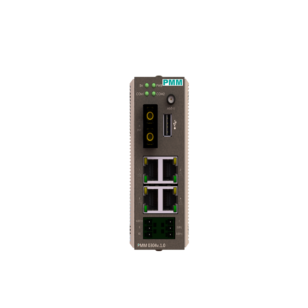 PMM0304 - 5 Ports with 1x F.O + WiFi