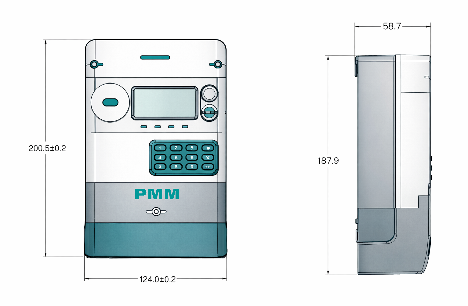 PMM Single Phase Meter alternate image
